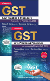 Commercial's GST Law Practice & Procedure by Rakesh Garg & Sandeep Garg
